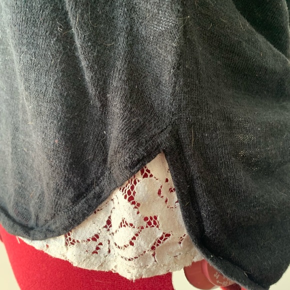 FRENCH CONNECTION LACE DETAIL SHIRT - Picture 4 of 9